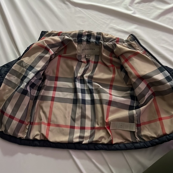 Authentic Burberry Kids Jacket 2Y Navy - Picture 2 of 5